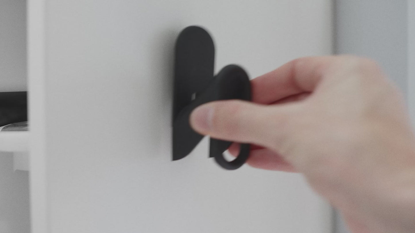 Neatcleats cycling helmet hanger wall bracket self-adhesive wall coat hanger hook shoe tidy