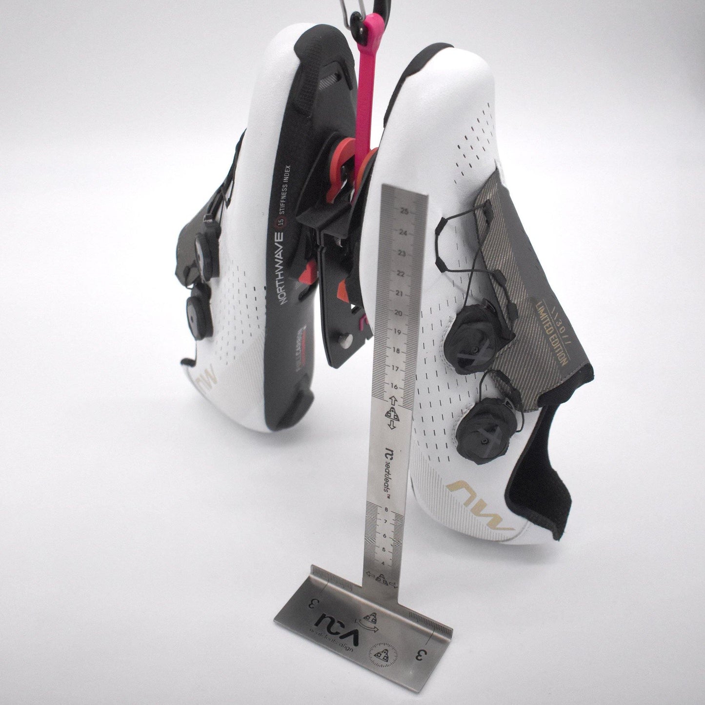 cycling shoe cleat alignment tool cycling shoe position Canyon SRAM personalised sports gift