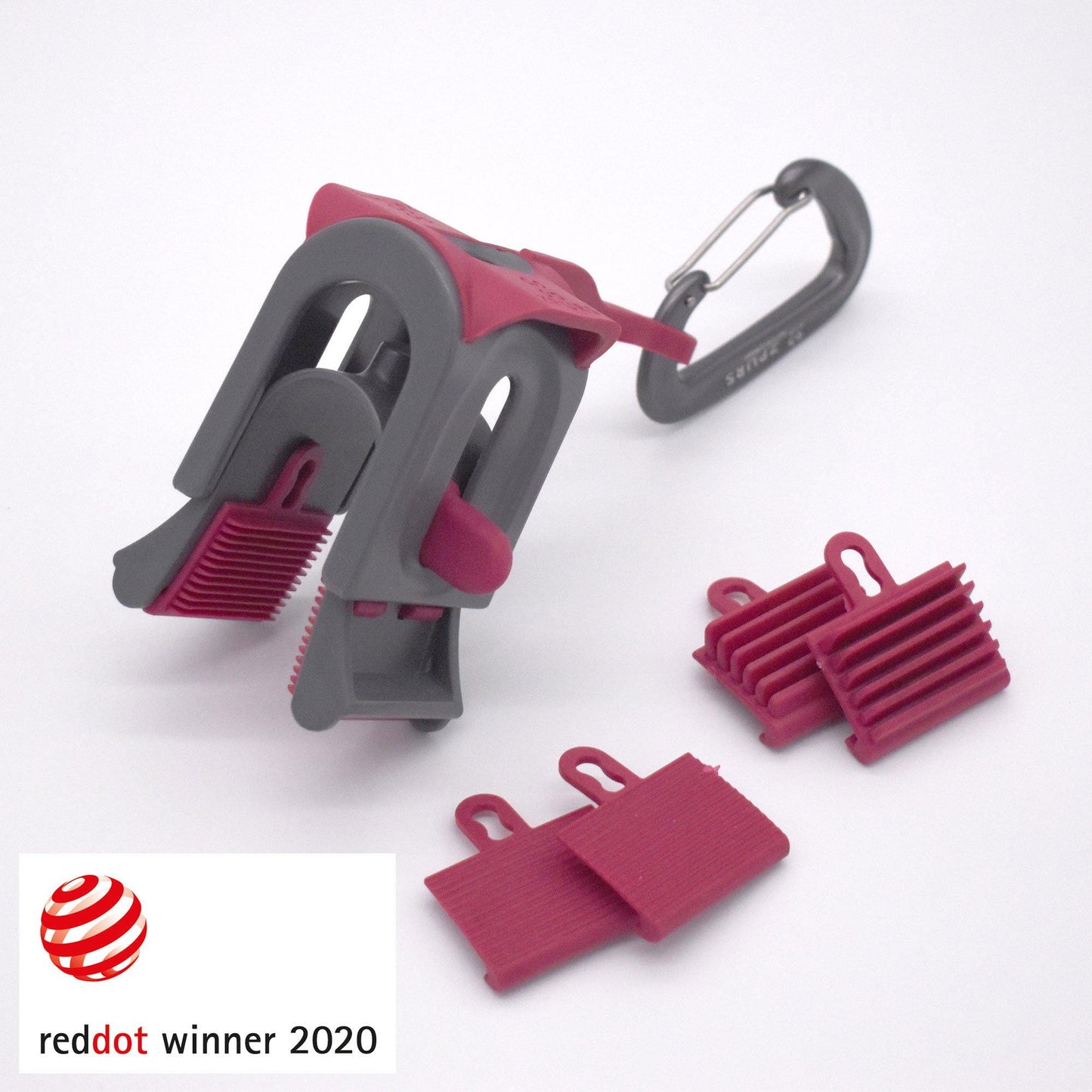 Zpurs clothes shoe hook Red Dot Design Award hanger tidy storage solution running crossfit cycling trainers sneakers commuter