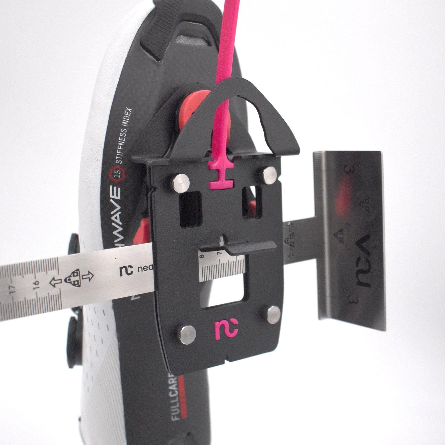 how to fit your cleats exactly to your shoe cycling shoe cleat alignment tool cycling shoe position Canyon SRAM personalised sports gifts