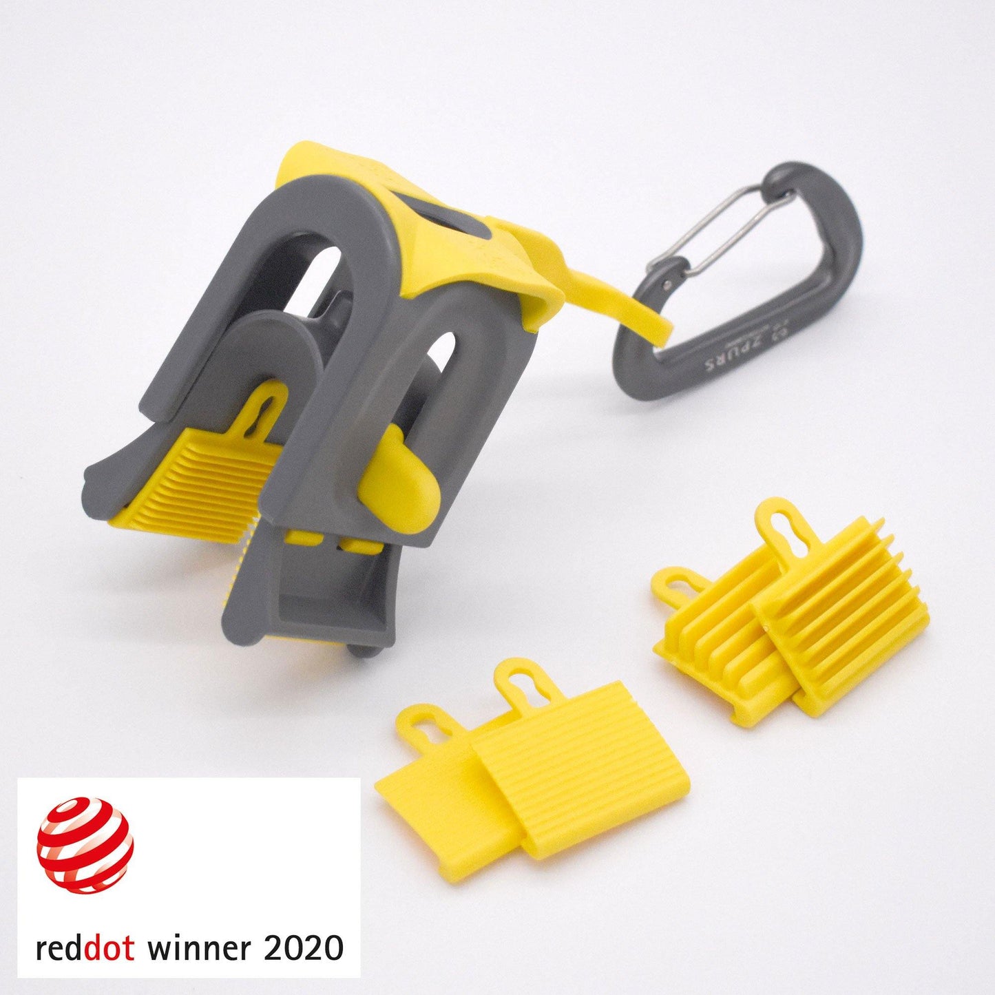 Zpurs clothes shoe hook Red Dot Design Award hanger tidy storage solution running crossfit cycling trainers sneakers commuter