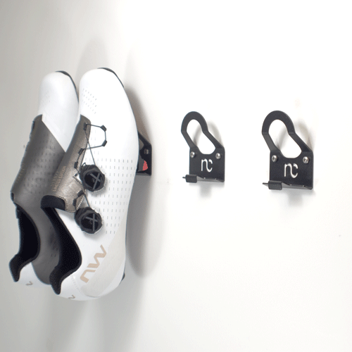
                  
                    cycling shoe wall hanger clips shoe drier tidy LOOK Keo Shimano SPD SPD-SL storage Canyon SRAM Movistar
                  
                